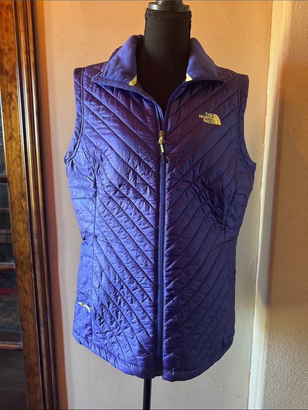 The North Face Women's Quilted Violet-Blue Vest